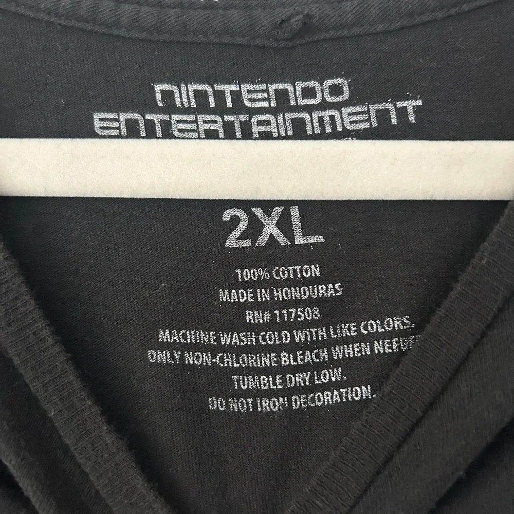 Nintendo Black Retro Console Graphic T-Shirt